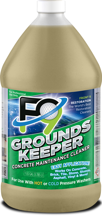 F9 Groundskeeper, Concrete Maintenance Cleaner - 1 Gallon