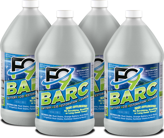 F9 BARC Rust and Oxidation Remover - Case of 4 Gallons