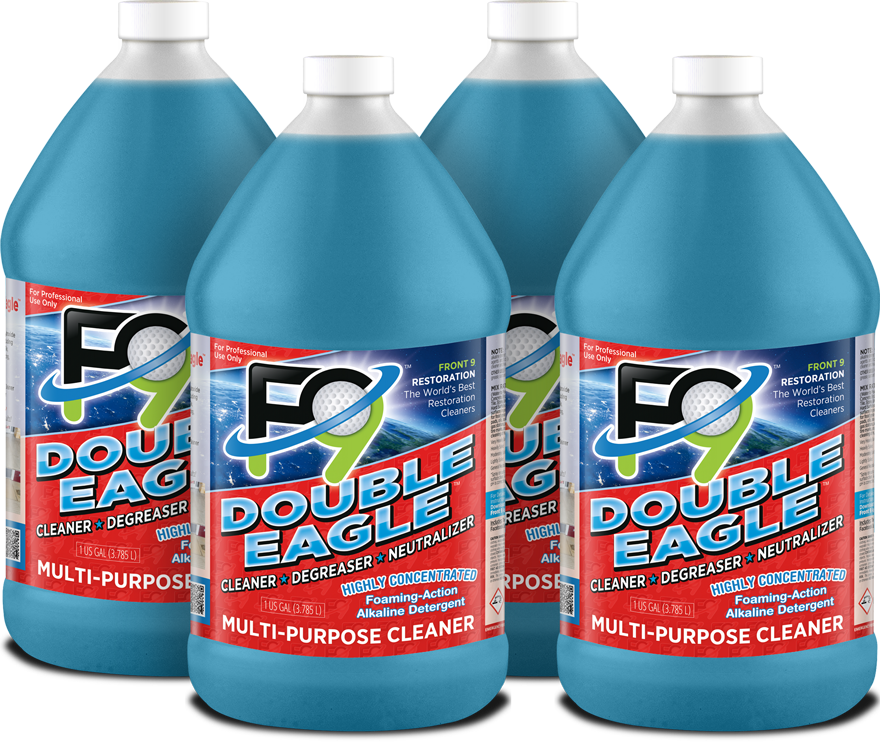 F9 Double Eagle Cleaner, Degreaser, Neutralizer: 4 Gallon Case