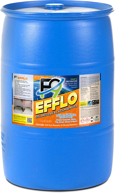 F9 Efflorescence and Calcium Remover - 55 Gallon Drum